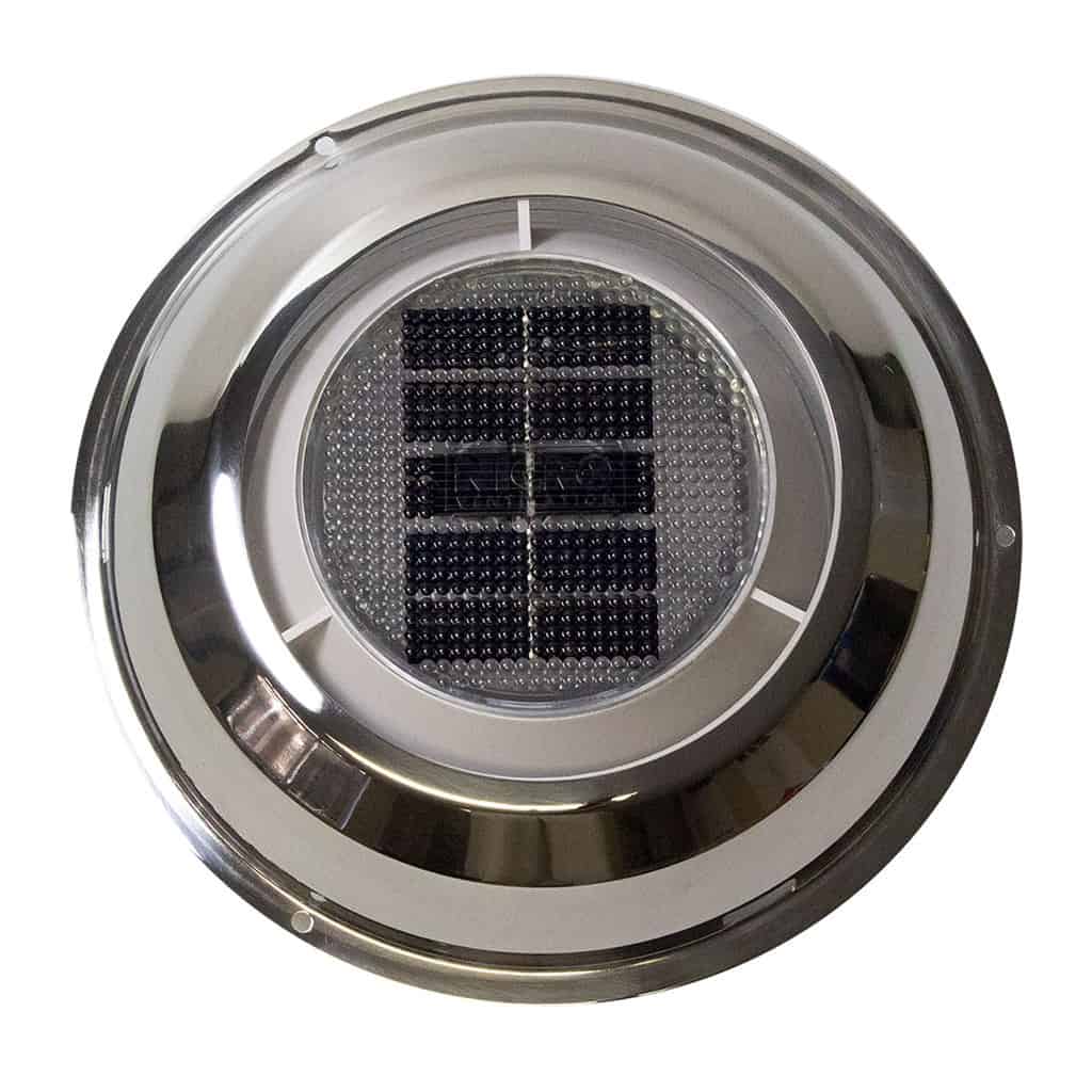 Marnico Solar Vent Nicro Minivent 1000 Stainless Steel 78mm Id