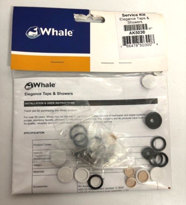 Whale Tap Service Kit Elegance AK5030