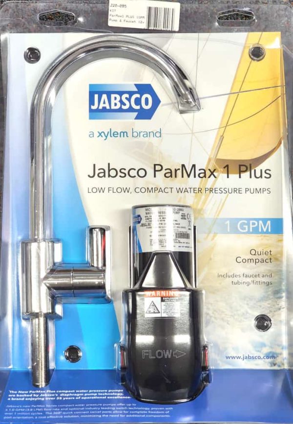 J20-095 Jabsco Par Max 1 with Faucet and fittings
