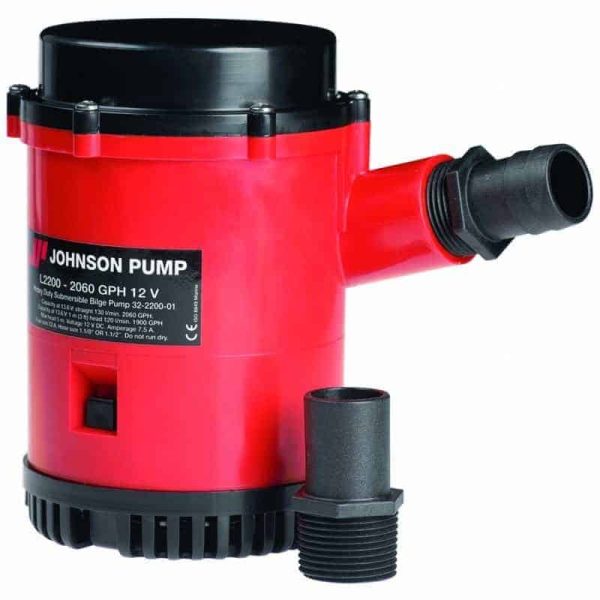 SPX Johnson L2200 Bilge pump – 12 volt 2200 GPH 32-2200-01