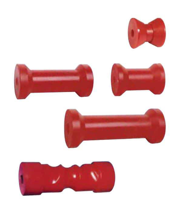 Roller - Soft Red Polyethylene Keel