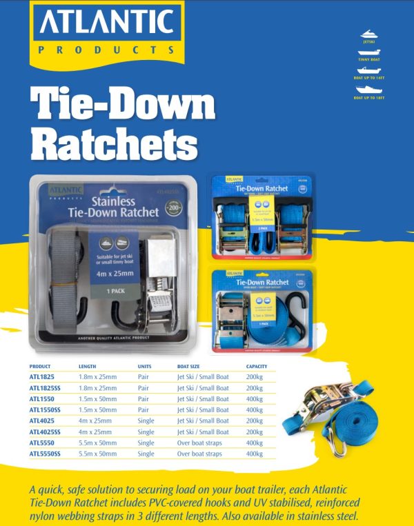 Atlantic Tie Down Ratchets Brochure