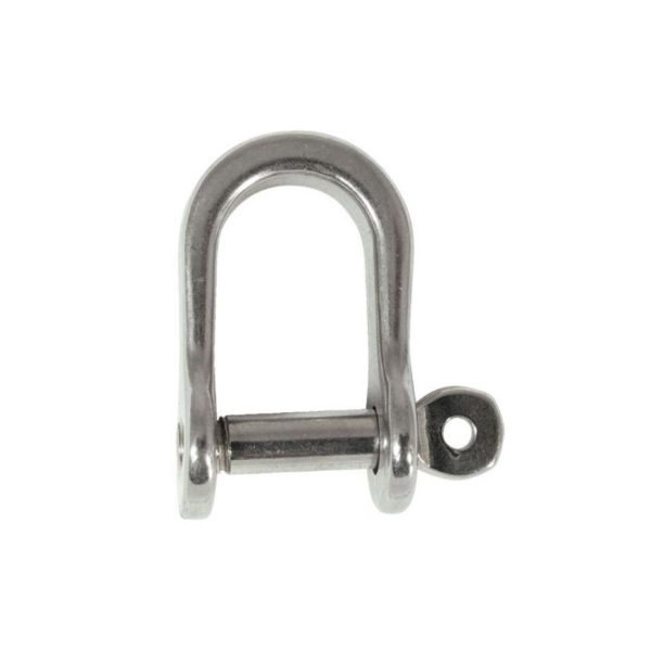 BLA Standard ‘D’ Shackles – Pressed 316 Stainless Steel - 5mm