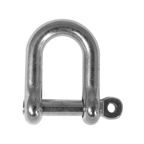 BLA Standard ‘D’ Shackles – 316 Stainless Steel Captive Pin - 5mm