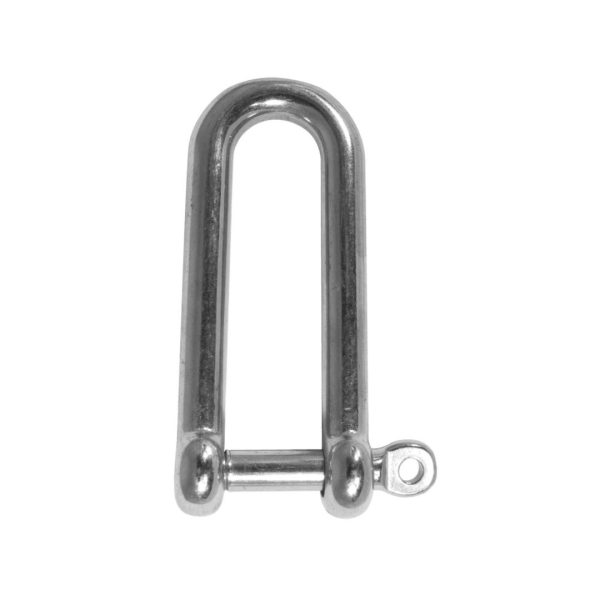 BLA Long ‘D’ Shackles – 316 Stainless Steel Captive Pin - 5mm