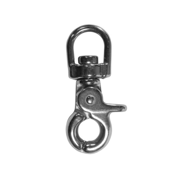 BLA Swivel Eye Tiger Snap Hooks – 316 Stainless Steel / 50mm