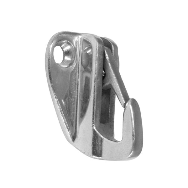 MARINE TOWN Bulkhead Mount Snap Hook – 316 Stainless Steel - 42 x 29mm / 8631406