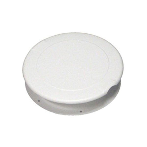 JIM BLACK Inspection Plates – Removable Panel in White / Round - 96mm / 153mm