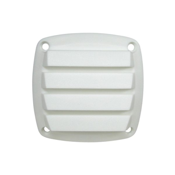 EASTERNER Louvre Vents – Plastic / White 86x86mm