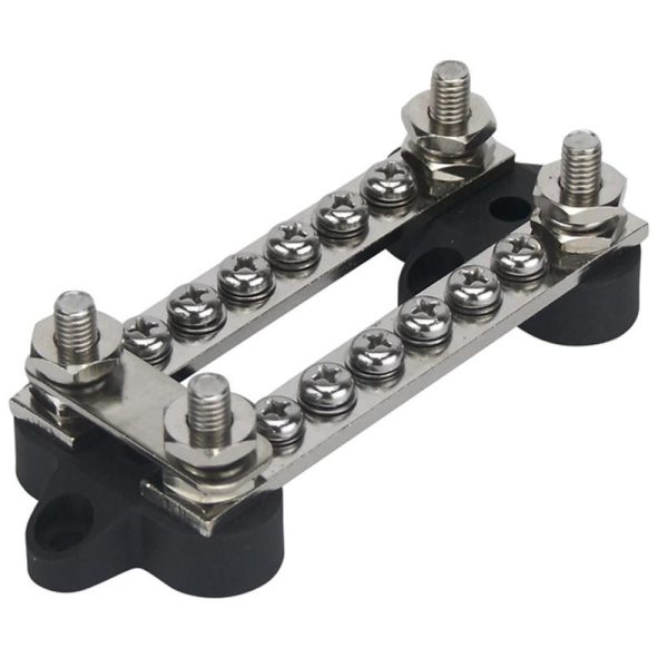 Relaxn Heavy-Duty Buss Bar - 2 X 6 Way