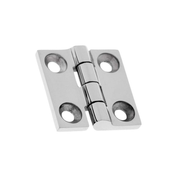 FM Stainless Steel 316 - Butt Hinge with 2.5mm Thickness (38x38mm)