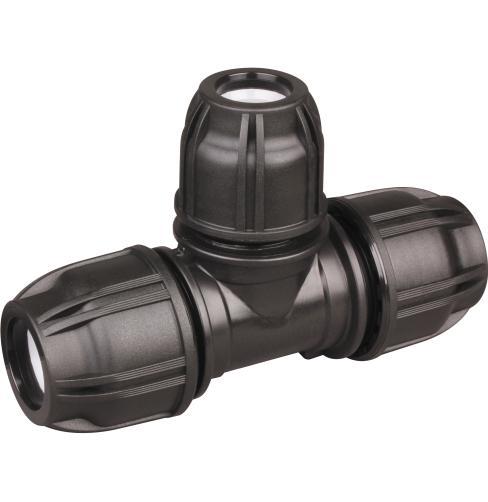 Hansen 50x50x32mm Reducing Tee Connector