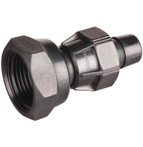 Hansen 20x15mm Reducing Female Straight Coupling