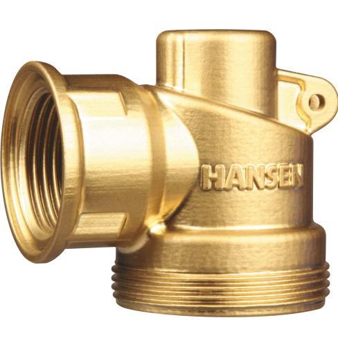 Hansen 25mm Female BSPT Brass Piston Valve Body