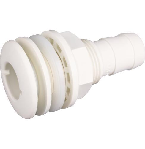 Hansen 15mm Male Tank Fitting White