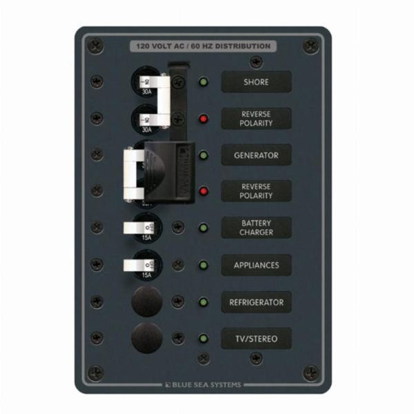 Blue Sea AC 2 Sources + 4 Positions (120V Model)