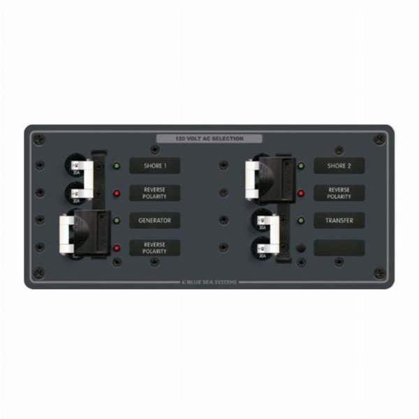 Blue Sea AC 3 Sources - Horizontal (120V Model)