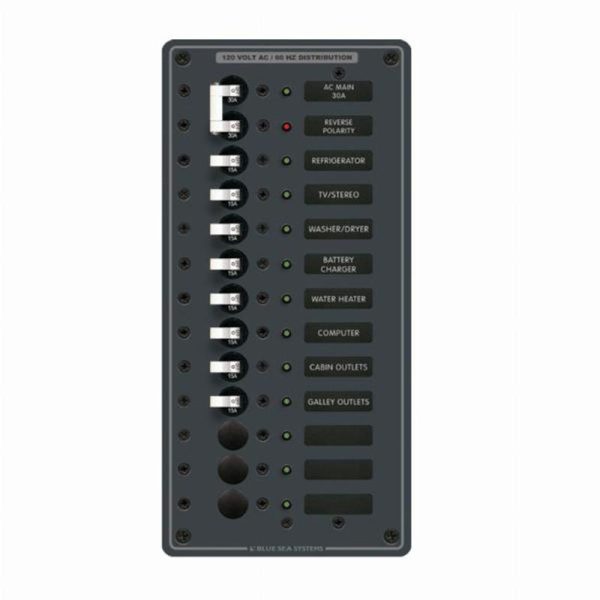 Blue Sea AC Main + 11 Positions (120V Model)