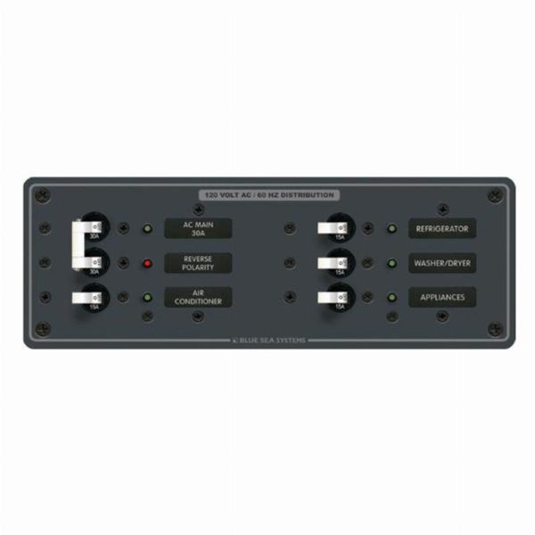 Blue Sea AC Main + 4 Positions (120V Model)