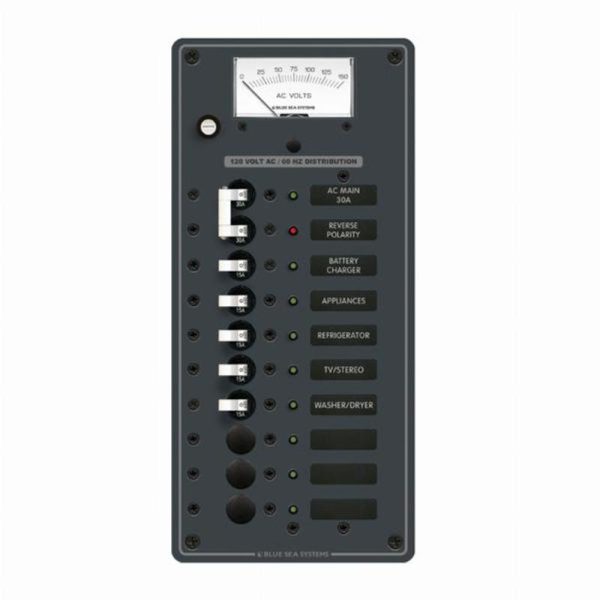 Blue Sea AC Main + 8 Positions (120V Model)