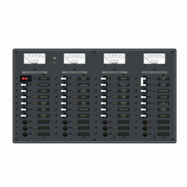 Blue Sea AC Main + 8 Positions/DC Main + 29 Positions (120V Model)