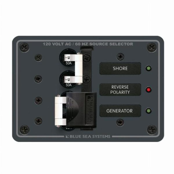 Blue Sea AC Toggle Source Selector 50A (120V Model)