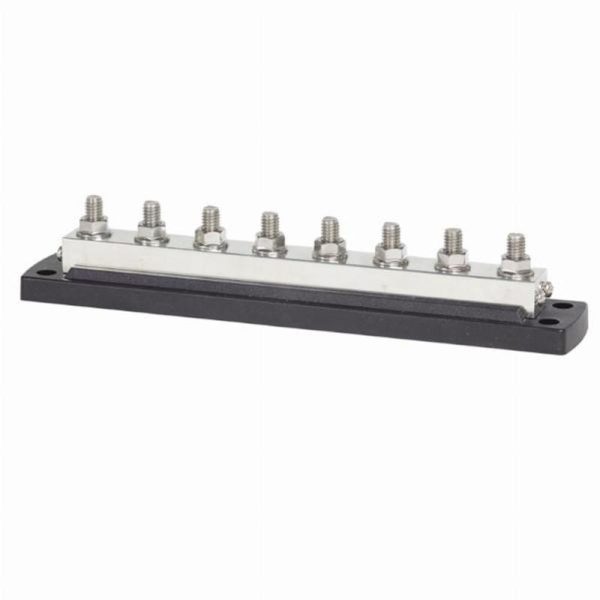 Blue Sea PowerBar 600A BusBar - Eight 3/8"-16 Studs