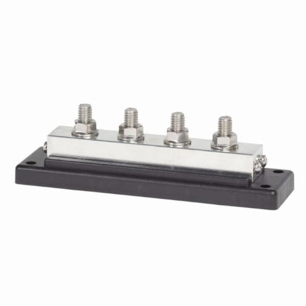 Blue Sea PowerBar 600A BusBar - Four 3/8"-16 Studs