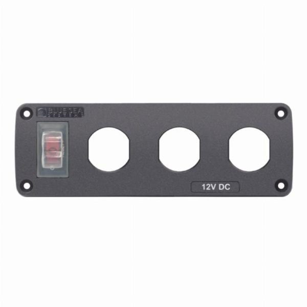 Blue Sea Water-Resistant Accessory Panel - 15A Circuit Breaker