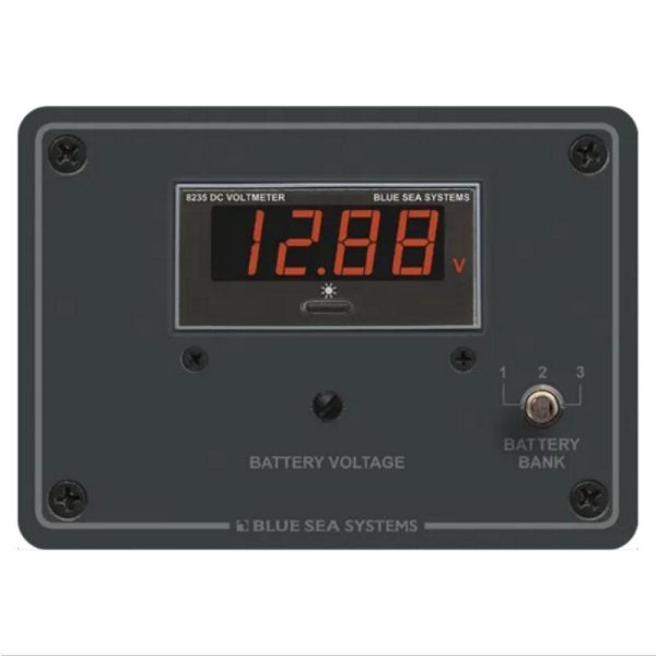 DC Digital Voltmeter Panel