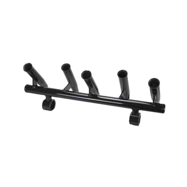 RELAXN T-Top Rocket Launcher in BLACK - Holds 5 Rods - Clamp On / SAW-293404