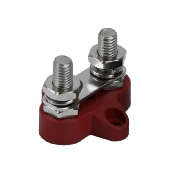 RELAXN Heavy-Duty Terminal Stud - M8 Positive - Dual w/ link / SAW-30221