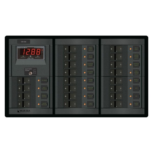 BLUE SEA 12 Volt DC Main + 19 Positions / BS-1221
