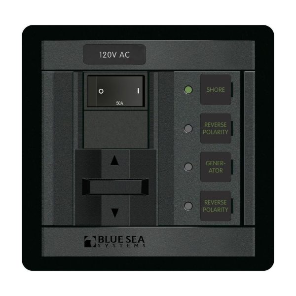 BLUE SEA 120 Volt AC 2 Sources 1231 / BS-1231