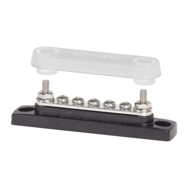 BLUE SEA Common 100A Mini BusBar - 5 Gang with Cover / BS-2314