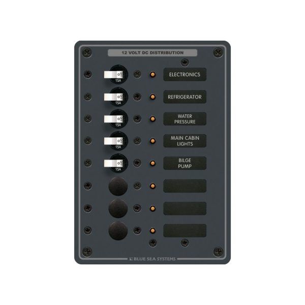 Circuit Breaker Panel DC Branch Traditional Metal - 100A