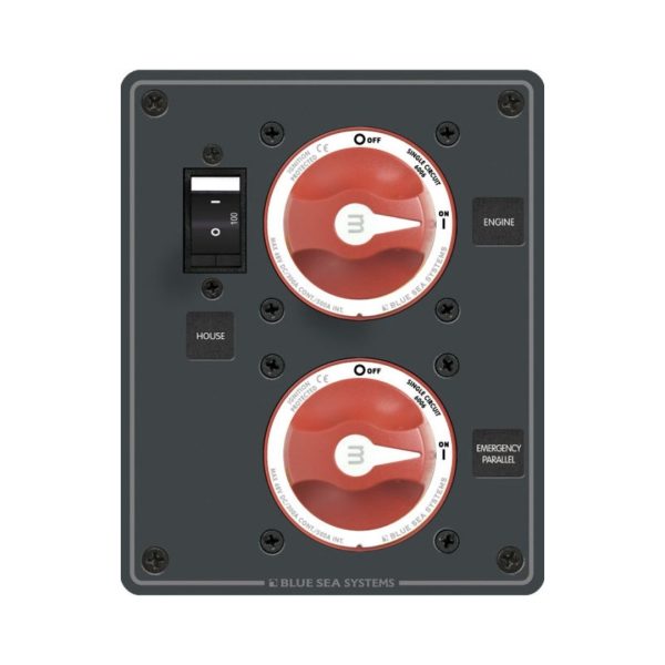 Battery Management Dual Battery Bank - Traditional Metal Panel / BS-8080