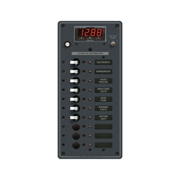 Circuit Breaker Panel DC Branch Trad. Metal - 100A