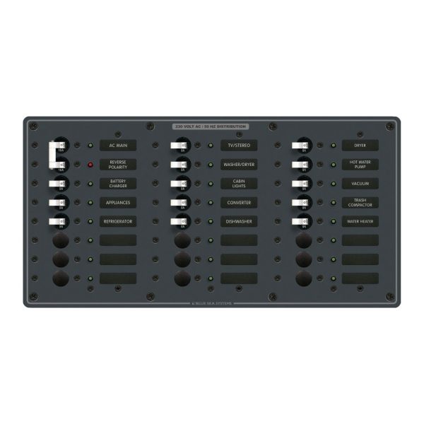 Circuit Breaker Panel AC Main 230V Traditional Metal - Main