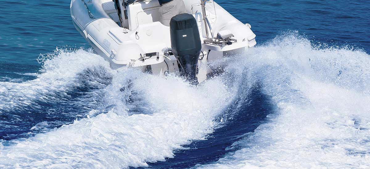 Speed boat decked out with quality marine accessories