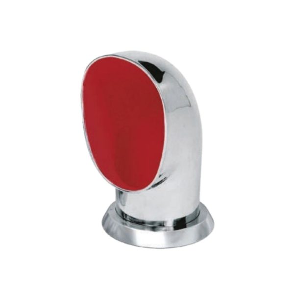 VETUS Cowl Vent - 316 Stainless Steel - RED Interior