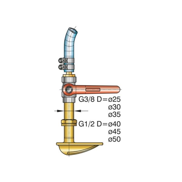 VETUS Water Scoop Kit / Lubrication