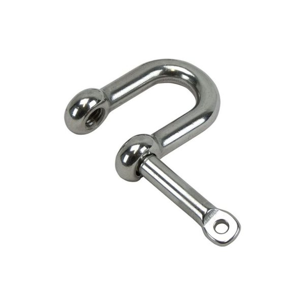 D' Shackle - Captive Pin - 316 Stainless Steel